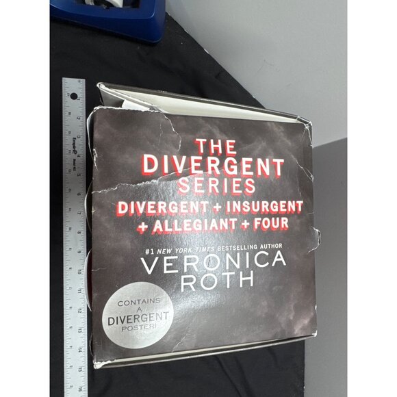 The Divergent Series HardCover Boxed Set By Veronica Roth: Divergent Insurgent A - Picture 3 of 16